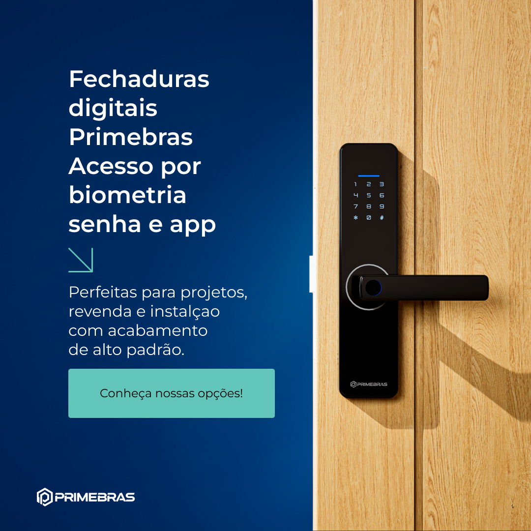 Fechadura Digital Primebras